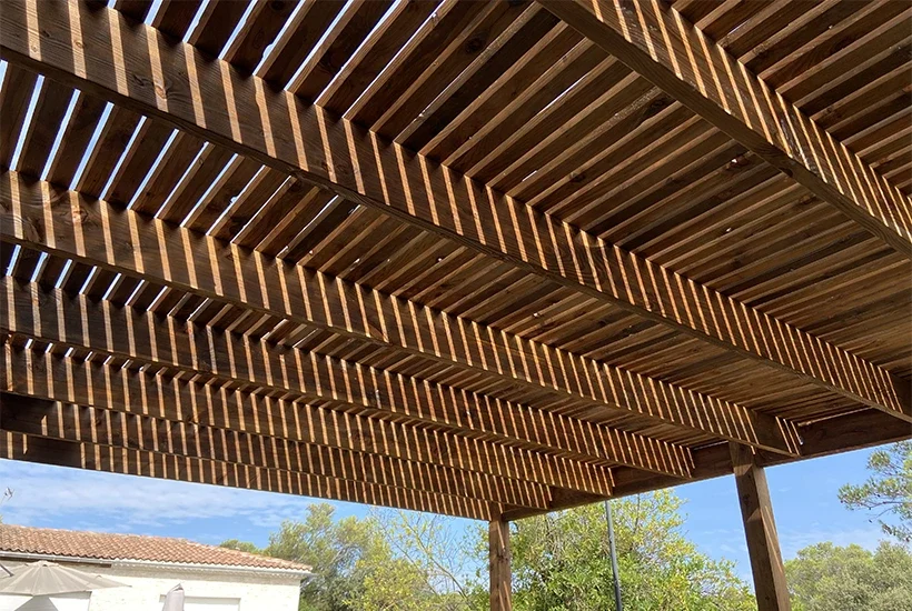 amenagement pergola a Nimes