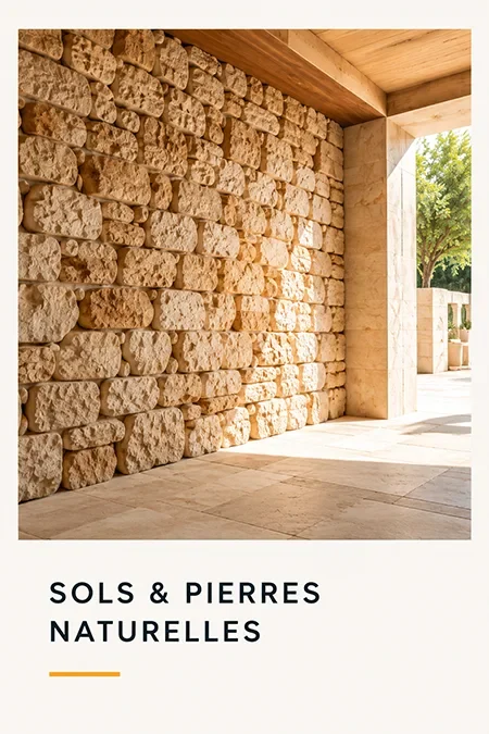 sol et pierres naturelles