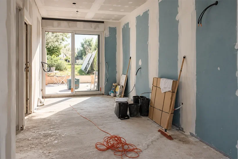 travaux pour une renovation globale